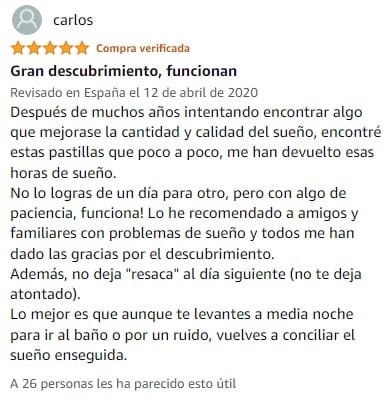 Ver mejor y más útil valoración de Sueño de la marca Aquilea en Amazon
