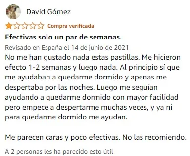 Ver peor valoración de Sueño de la marca Aquilea en Amazon Ver peor valoración de Sueño de la marca Aquilea en Amazon