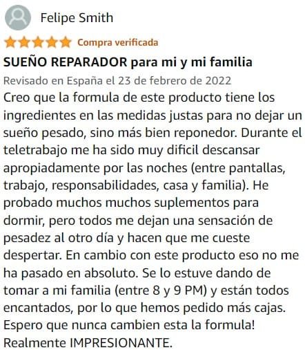 Ver mejor y más útil valoración de SLEEP FORMULA de la marca Pentalium en Amazon