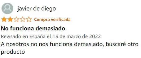 Ver peor valoración de Buenas Noches FORTE de la marca Kneipp en Amazon Ver peor valoración de Buenas Noches FORTE de la marca Kneipp en Amazon
