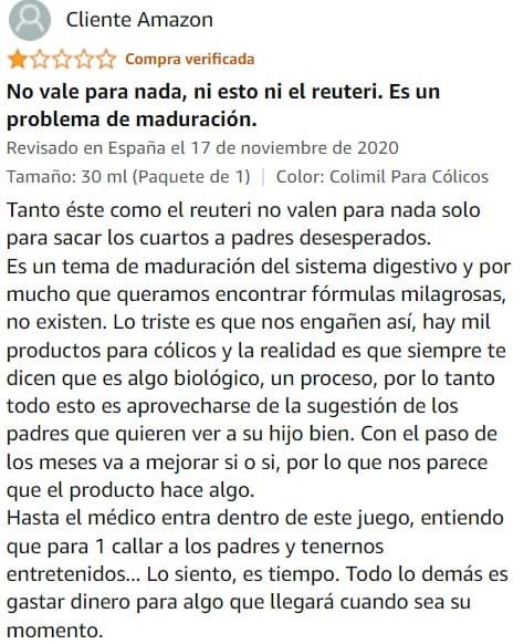 Ver peor valoración de Melamil Tripto de la marca Humana en Amazon Ver peor valoración de Melamil Tripto de la marca Humana en Amazon