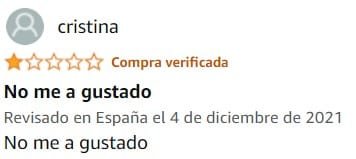 Ver peor valoración de Valeriana FORTE de la marca Kneipp en Amazon Ver peor valoración de Valeriana FORTE de la marca Kneipp en Amazon