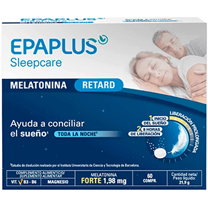 Melatonina RETARD de la marca Epaplus