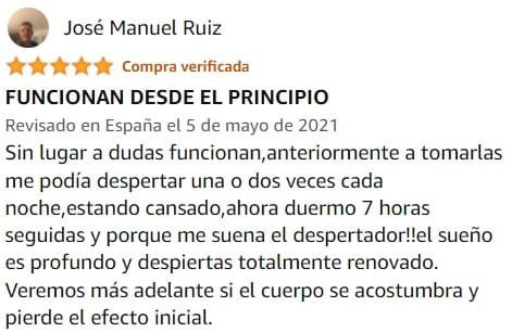Ver mejor y más útil valoración de Sueño reparador de la marca Care+ en Amazon Ver mejor y más útil valoración de Sueño reparador de la marca Care+ en Amazon