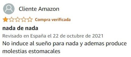 Ver peor valoración de Sensotil de la marca Perfect Nutrition en Amazon Ver peor valoración de Sensotil de la marca Perfect Nutrition en Amazon