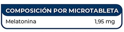 Tabla Nutricional de Melatonina RETARD de la marca Relafit Tabla Nutricional de Melatonina RETARD de la marca Relafit