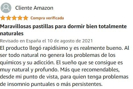 Ver mejor y más útil valoración de Sueño FORTE de la marca en Amazon Ver mejor y más útil valoración de Sueño FORTE de la marca en Amazon