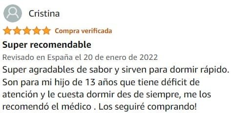 Ver mejor y más útil valoración de Vitamolas Melatonina de la marca Drasanvi en Amazon Ver mejor y más útil valoración de Vitamolas Melatonina de la marca Drasanvi en Amazon