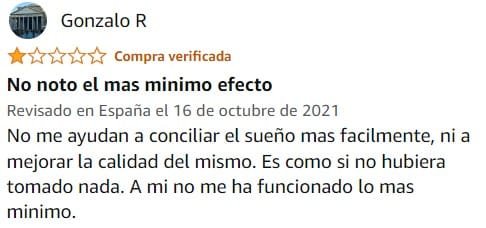 Ver peor valoración de Sueño FORTE de la marca en Amazon Ver peor valoración de Sueño FORTE de la marca en Amazon