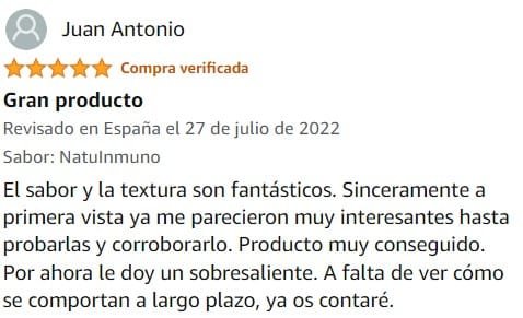 Ver mejor y más útil valoración de NatuSleep Gummies de la marca NATUSURE en Amazon