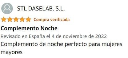 Ver mejor y más útil valoración de Menocífuga Noche de la marca DonnaPlus en Amazon
