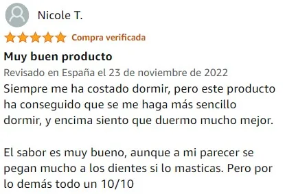 Ver mejor y más útil valoración de Sweet Dreams de la marca Be So Happy en Amazon Ver mejor y más útil valoración de Sweet Dreams de la marca Be So Happy en Amazon
