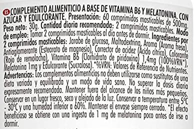 Tabla Nutricional de Duerme Plus de la marca bestdiet