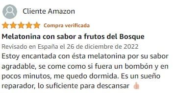 Ver mejor y más útil valoración de Melatonin de la marca Sculpt en Amazon