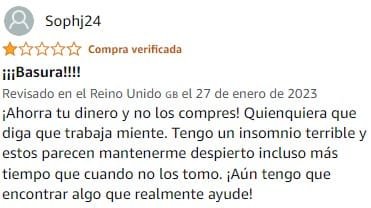 Ver peor valoración de Valeriana BIO de la marca Vegavero en Amazon Ver peor valoración de Valeriana BIO de la marca Vegavero en Amazon