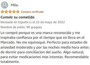 Ver mejor y más útil valoración de Valeriana Classic de la marca Kneipp en Amazon Ver mejor y más útil valoración de Valeriana Classic de la marca Kneipp en Amazon