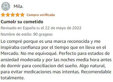 Ver mejor y más útil valoración de Valeriana Classic de la marca Kneipp en Amazon