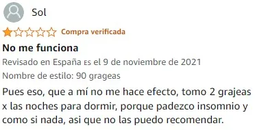 Ver peor valoración de Valeriana Classic de la marca Kneipp en Amazon