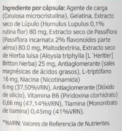 Tabla Nutricional de Ansonat de la marca Natural Bio Pharma Tabla Nutricional de Ansonat de la marca Natural Bio Pharma