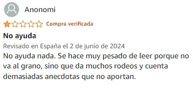 Ver peor valoración de Por fin duermo de la marca Vergara en Amazon Ver peor valoración de Por fin duermo de la marca Vergara en Amazon