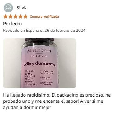 Ver mejor y más útil valoración de Bella y durmiente de la marca SkinFresh en Amazon Ver mejor y más útil valoración de Bella y durmiente de la marca SkinFresh en Amazon