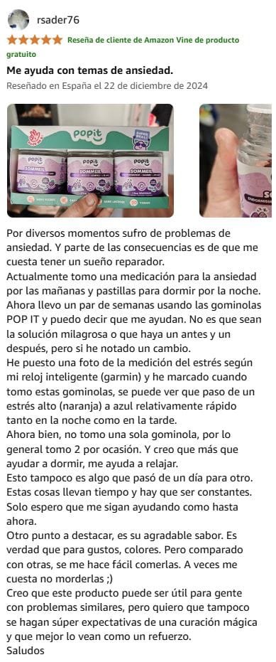 Ver mejor y más útil valoración de Sueño de la marca POP IT en Amazon Ver mejor y más útil valoración de Sueño de la marca POP IT en Amazon